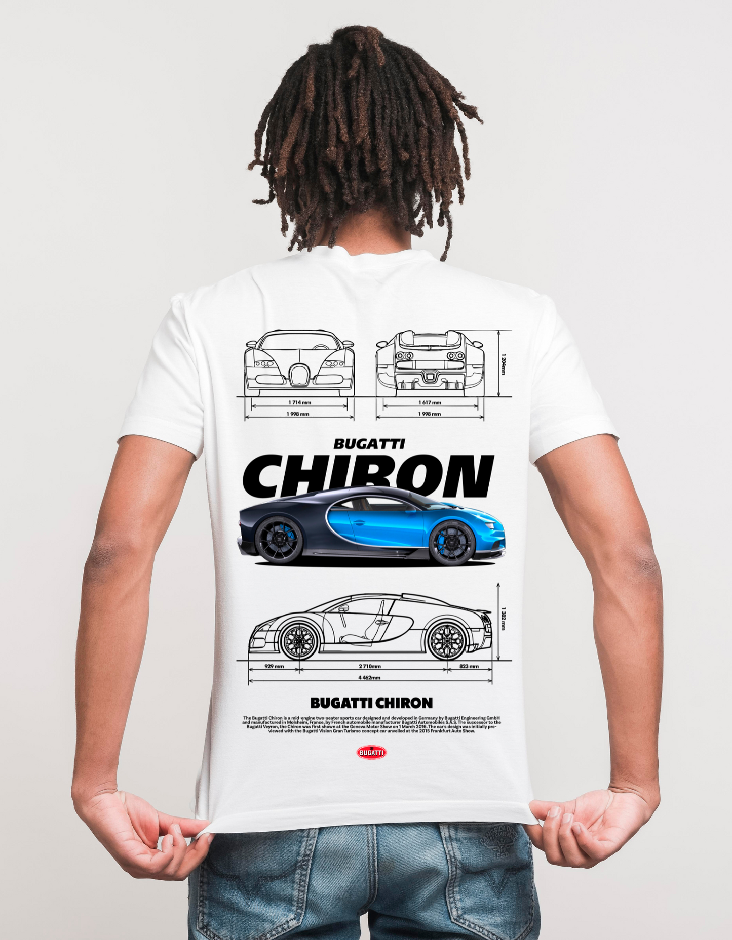 Bugatti Chiron Speed Tee Oversized