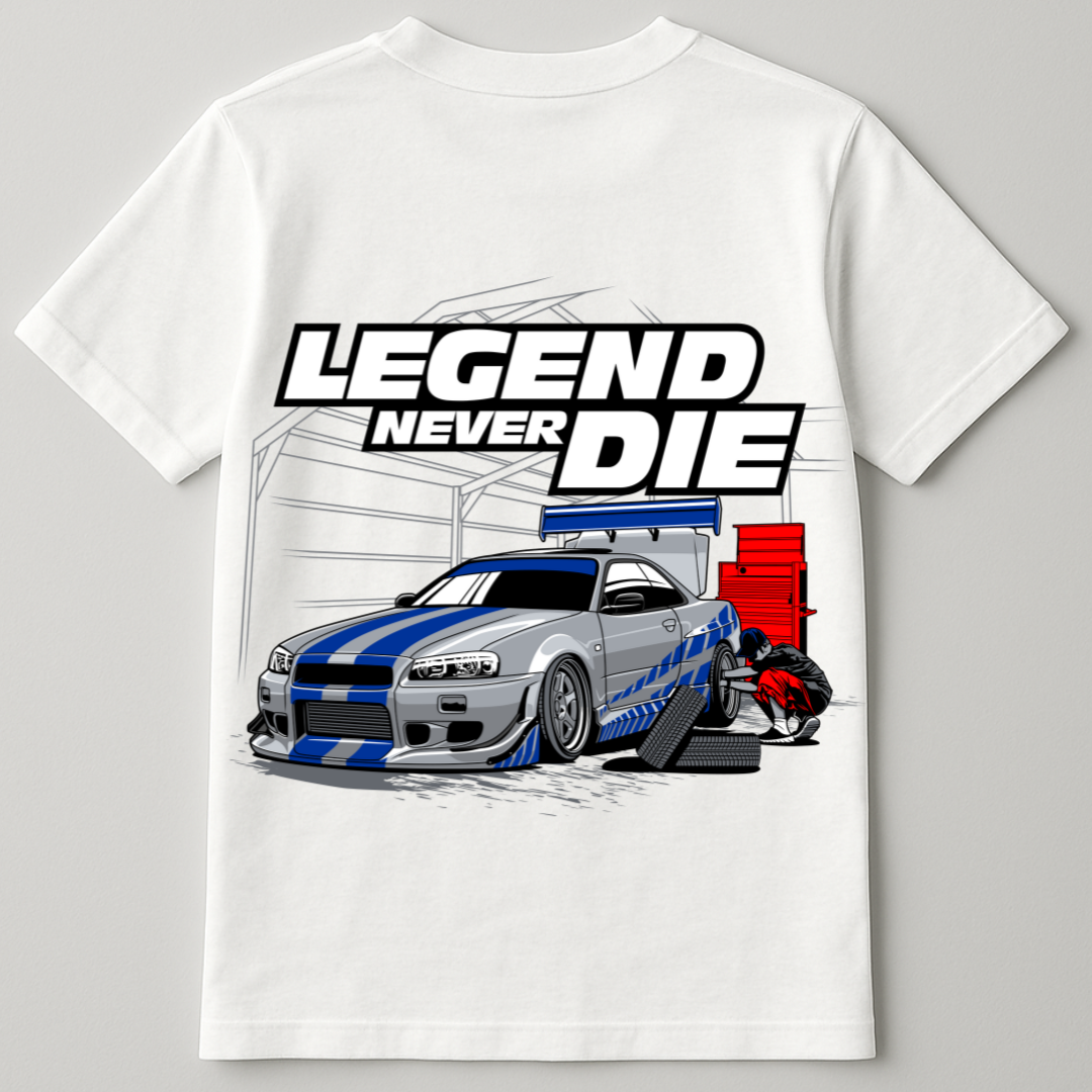 Midnight Drive – Black Tee