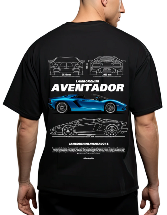 lamborghini Aventador Oversized T-Shirt